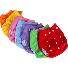 Washable And Adjustable Cloth Diaper For Baby With Nappy - Rokomari